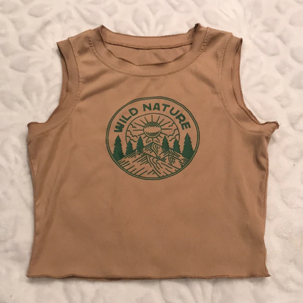 ROMWE Wild Nature Graphic Tank
